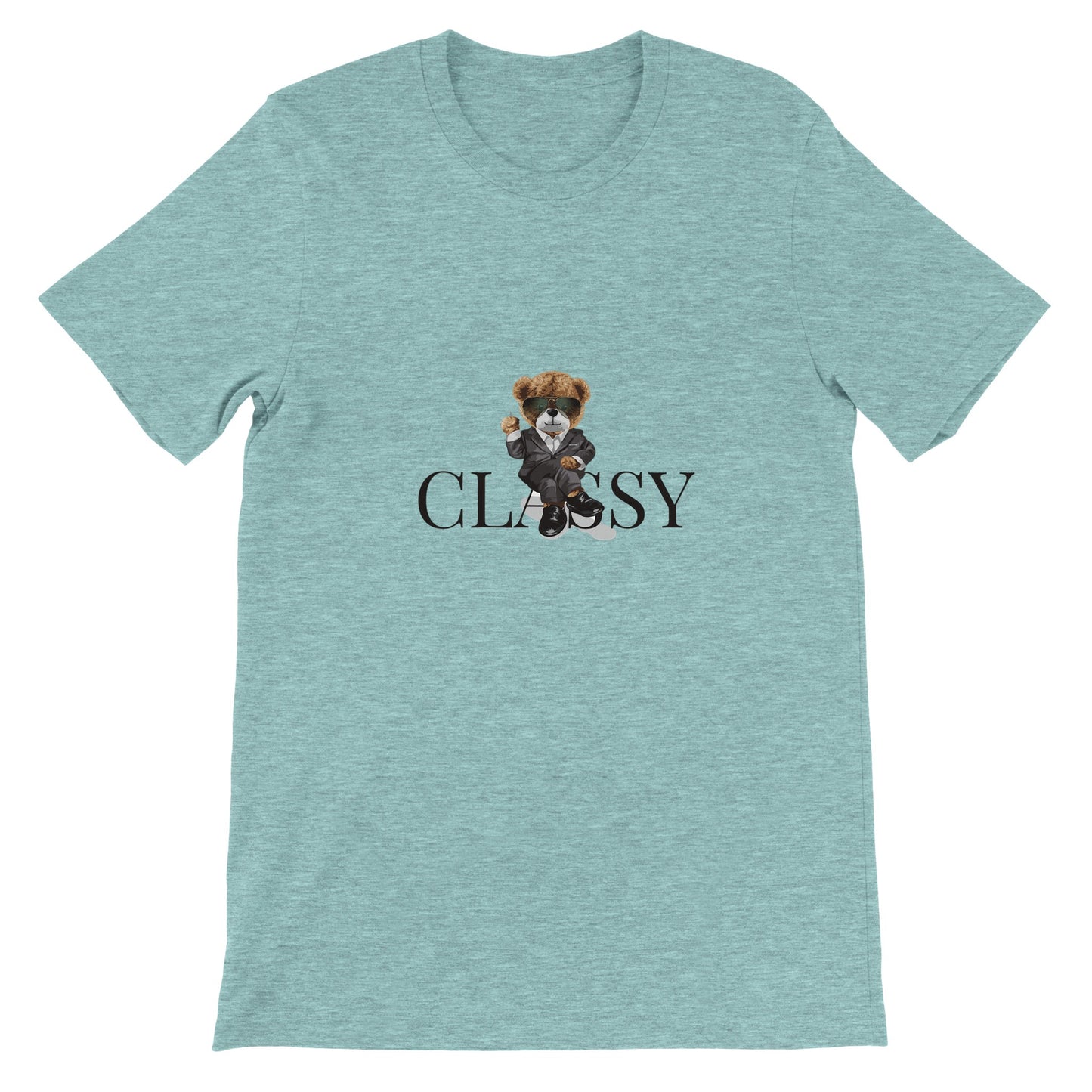 Budget Unisex Crewneck T-shirt/Bear-Classy