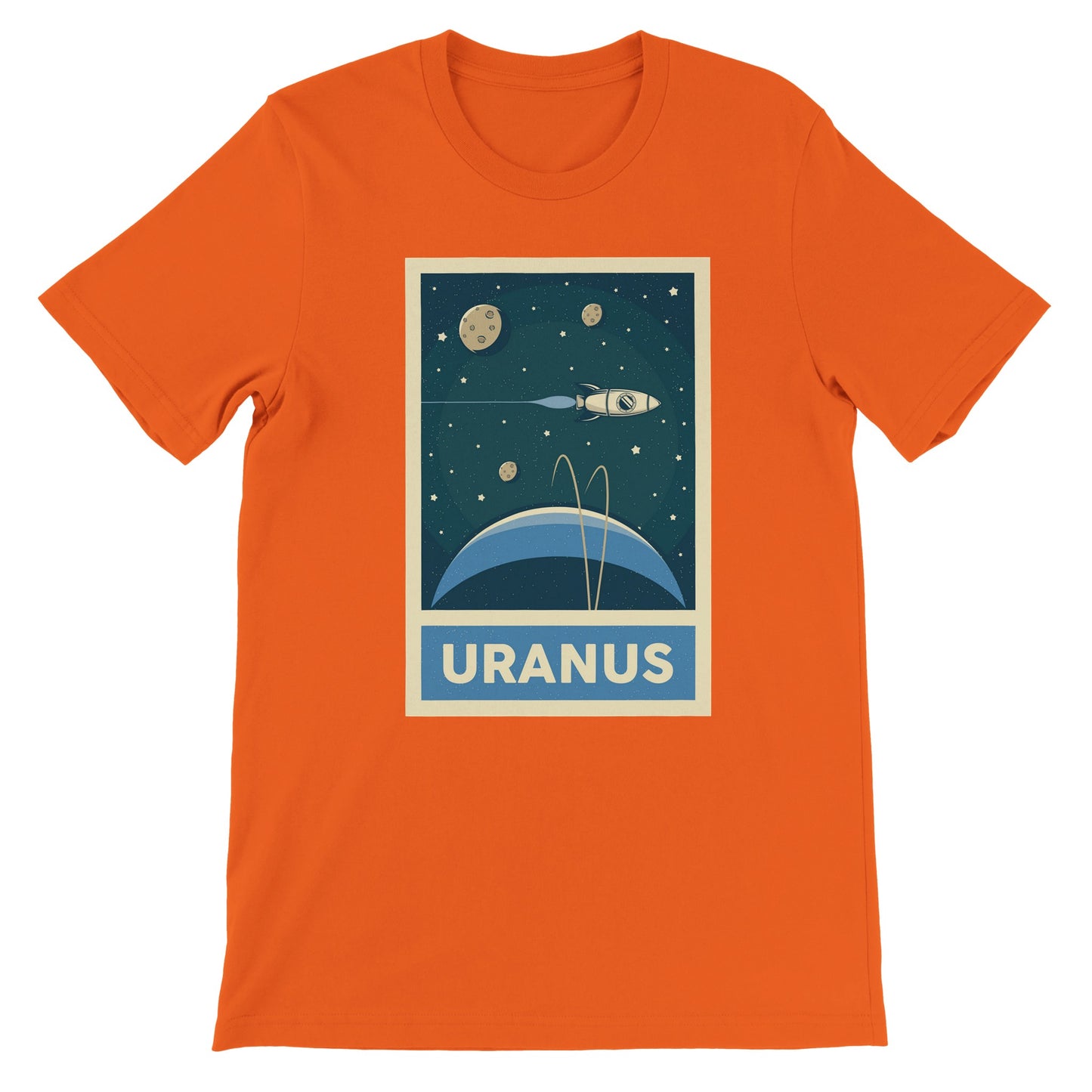 Budget Unisex Crewneck T-shirt/Uranus