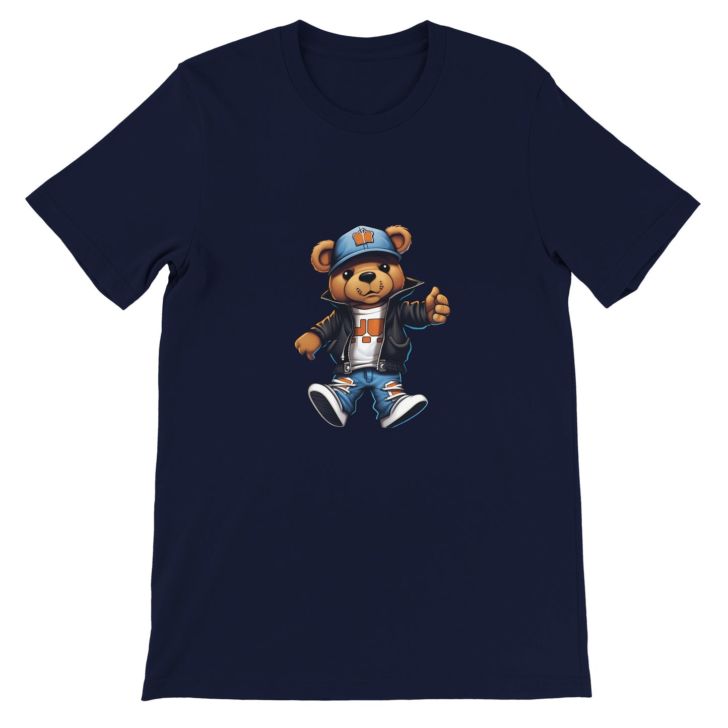 Budget Unisex Crewneck T-shirt/Teddy-Bear-Cute