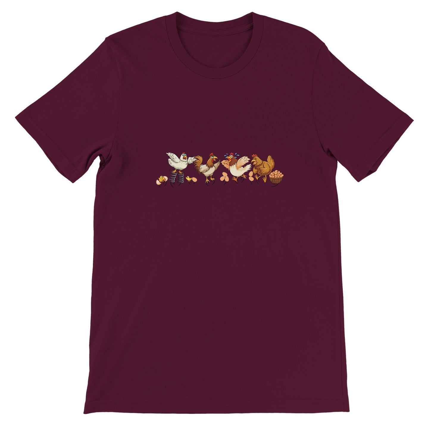 Budget Unisex Crewneck T-shirt/Chicken-Coop