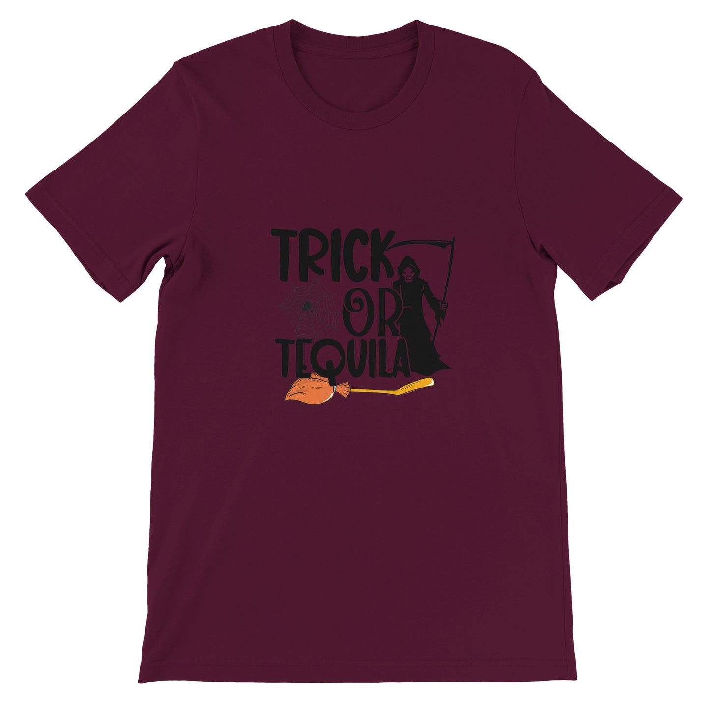 Budget Unisex Crewneck T-shirt/Trick-Or-Tequila