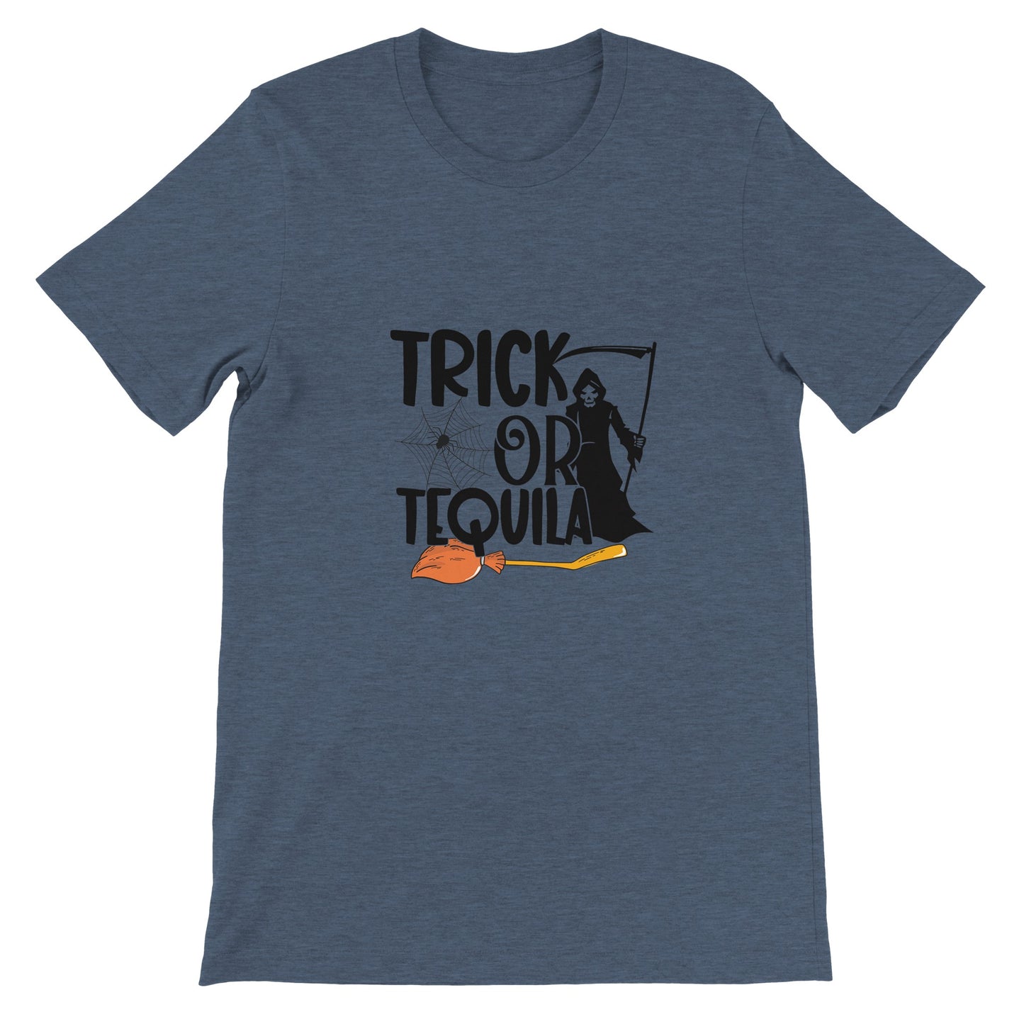 Budget Unisex Crewneck T-shirt/Trick-Or-Tequila