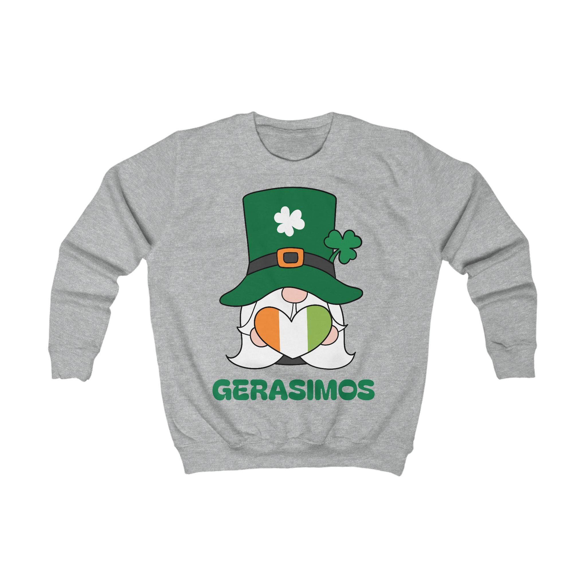 Kids Sweatshirt/Gnome-Saint-Patrick - Enet Images