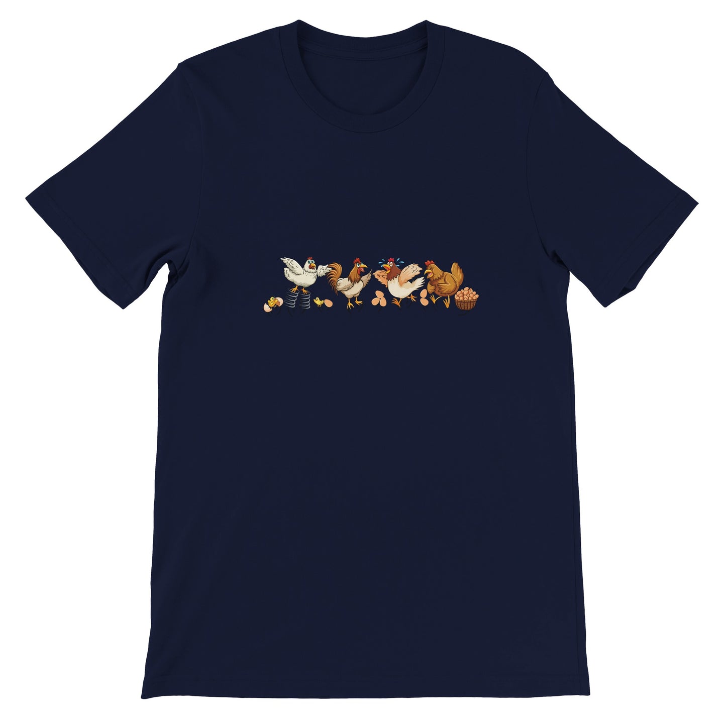 Budget Unisex Crewneck T-shirt/Chicken-Coop