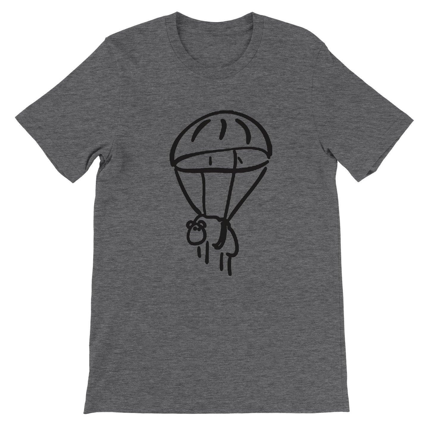 Budget Unisex Crewneck T-shirt/Sheep-Parachute