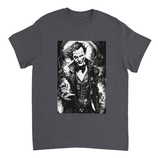 Günstiges Unisex-T-Shirt mit Rundhalsausschnitt/Joker
