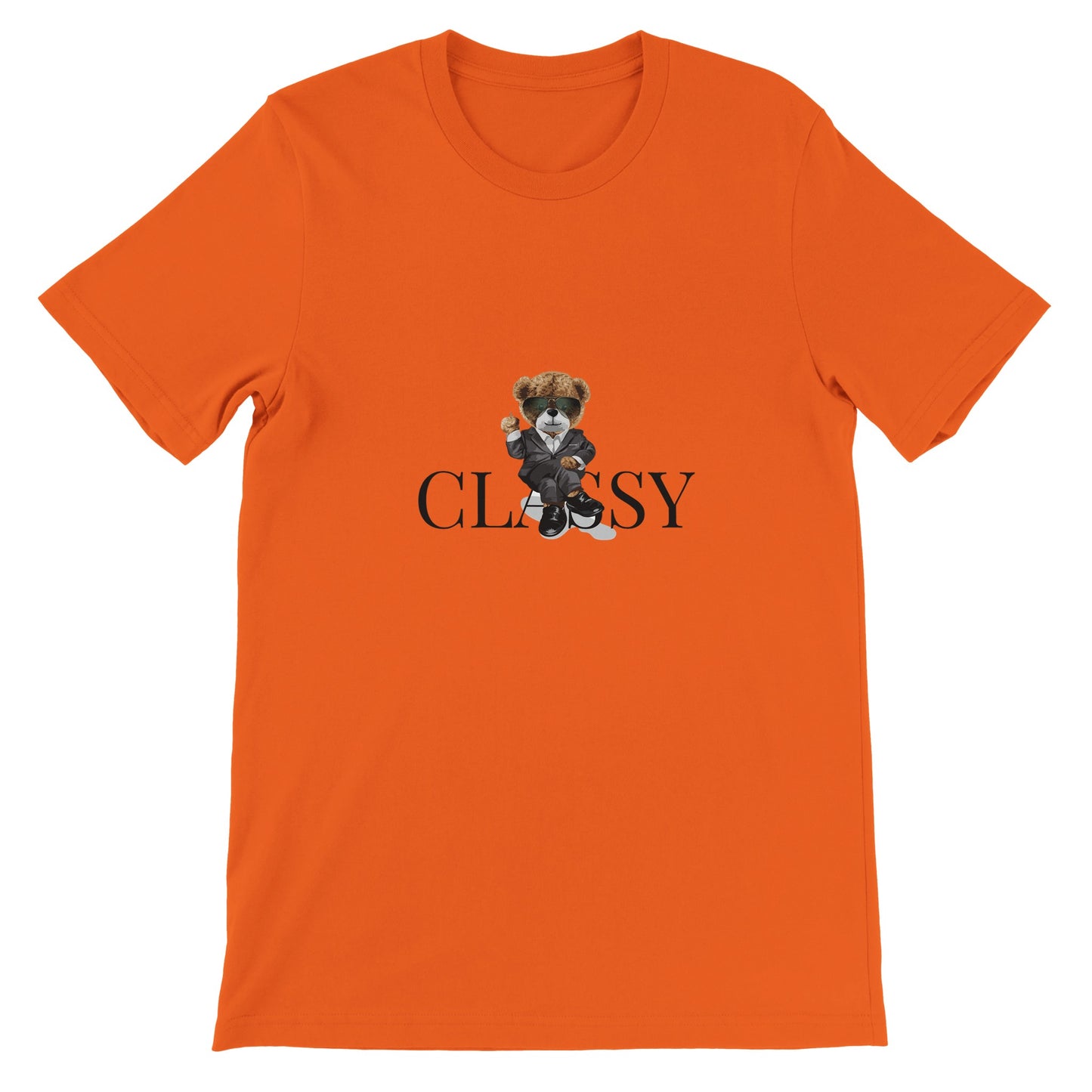 Budget Unisex Crewneck T-shirt/Bear-Classy