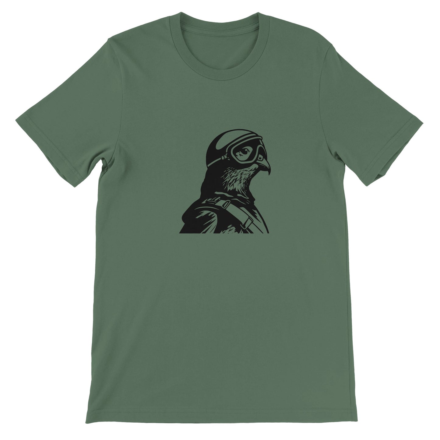 Budget Unisex Crewneck T-shirt/Pigeon-Force