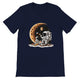 Budget Unisex Crewneck T-shirt/Astronaut-Son-Drinking-Coffee - Enet Images