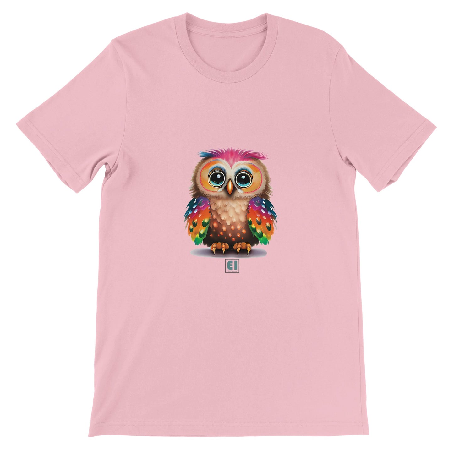 Budget Unisex Crewneck T-shirt/Funny-Baby-Owl