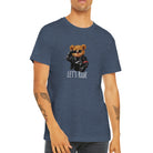 Budget Unisex Crewneck T-shirt/Teddy-Bear-Let's-Ride - Enet Images