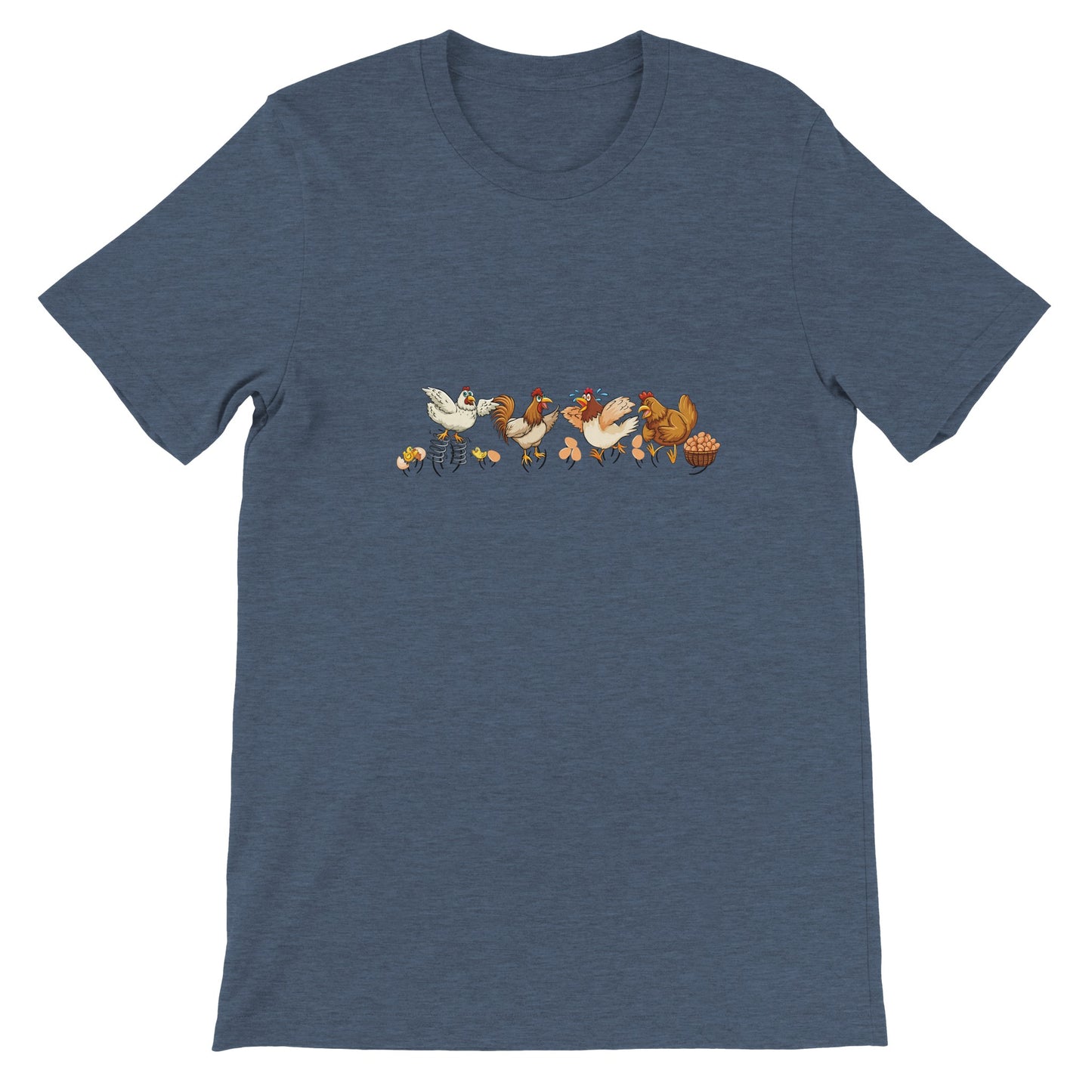 Budget Unisex Crewneck T-shirt/Chicken-Coop