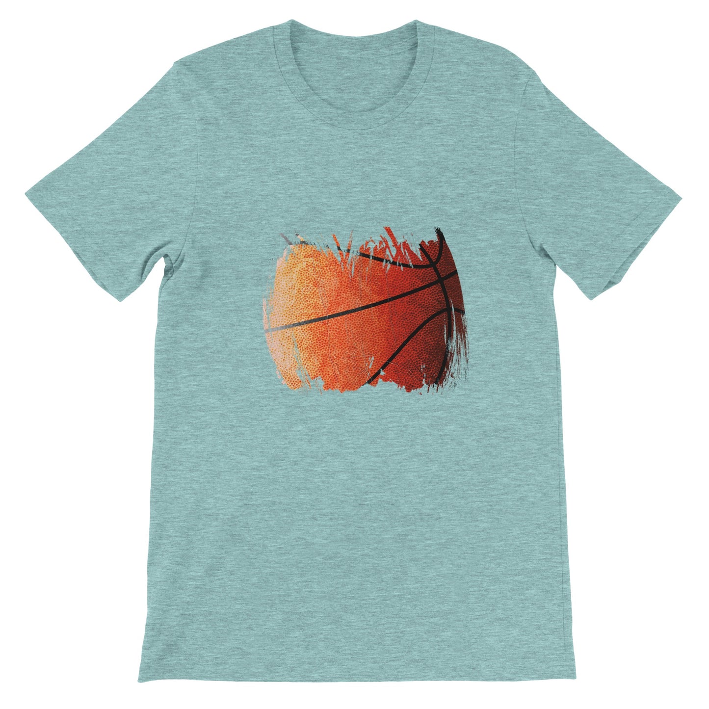 Budget Unisex Crewneck T-shirt/Basketball-Vintage