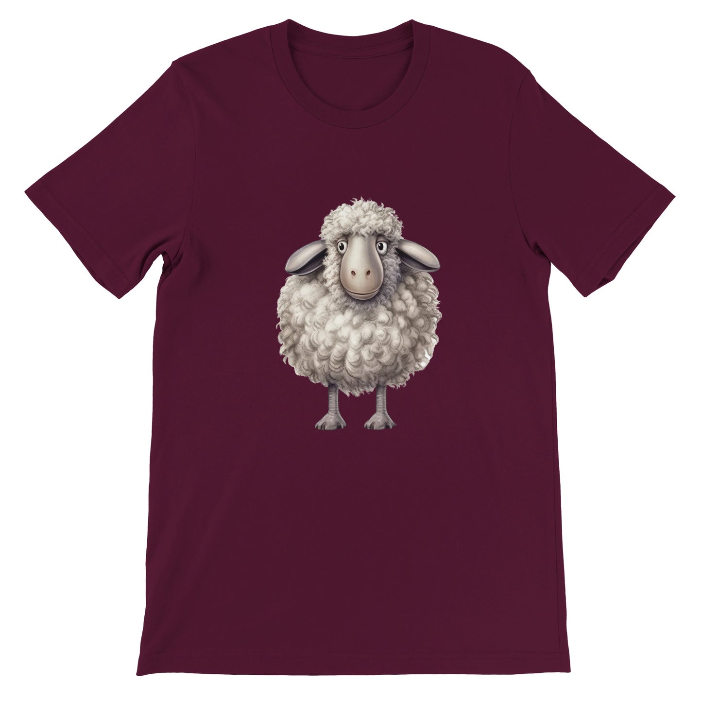 Budget Unisex Crewneck T-shirt/Sheep