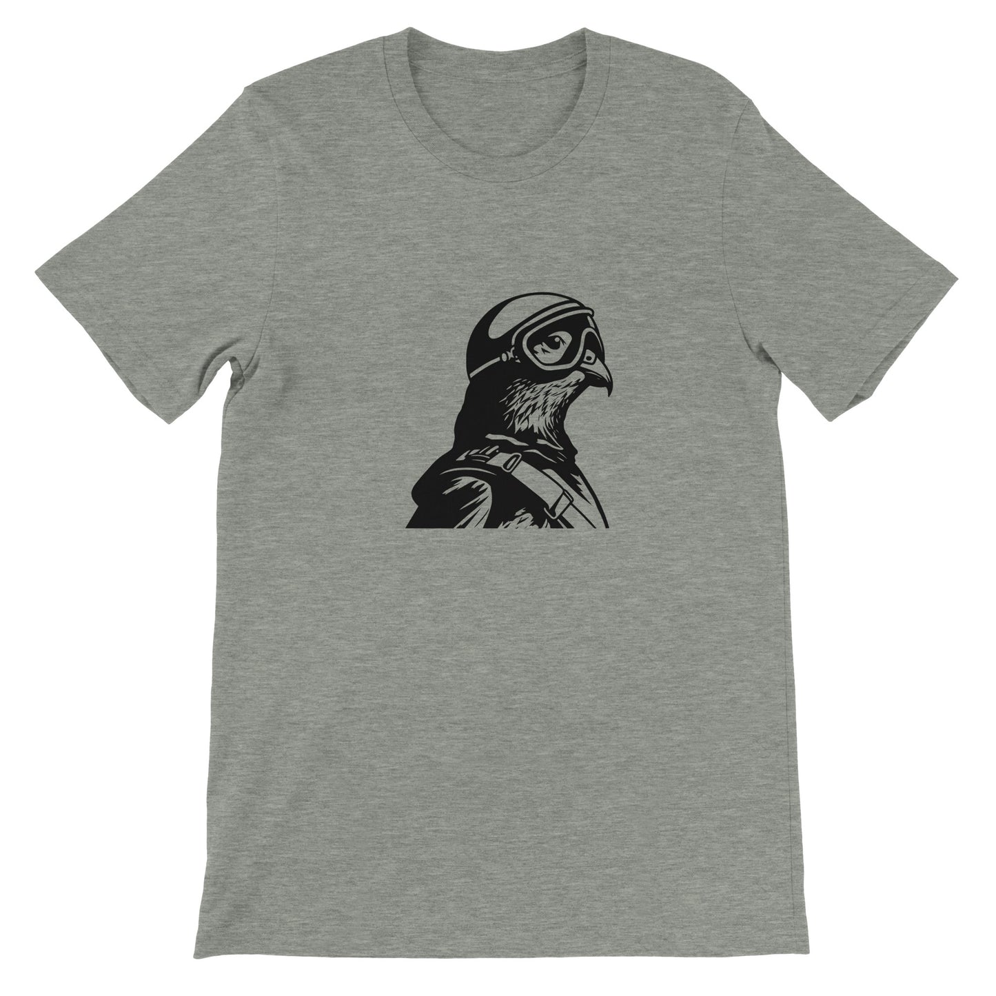 Budget Unisex Crewneck T-shirt/Pigeon-Force