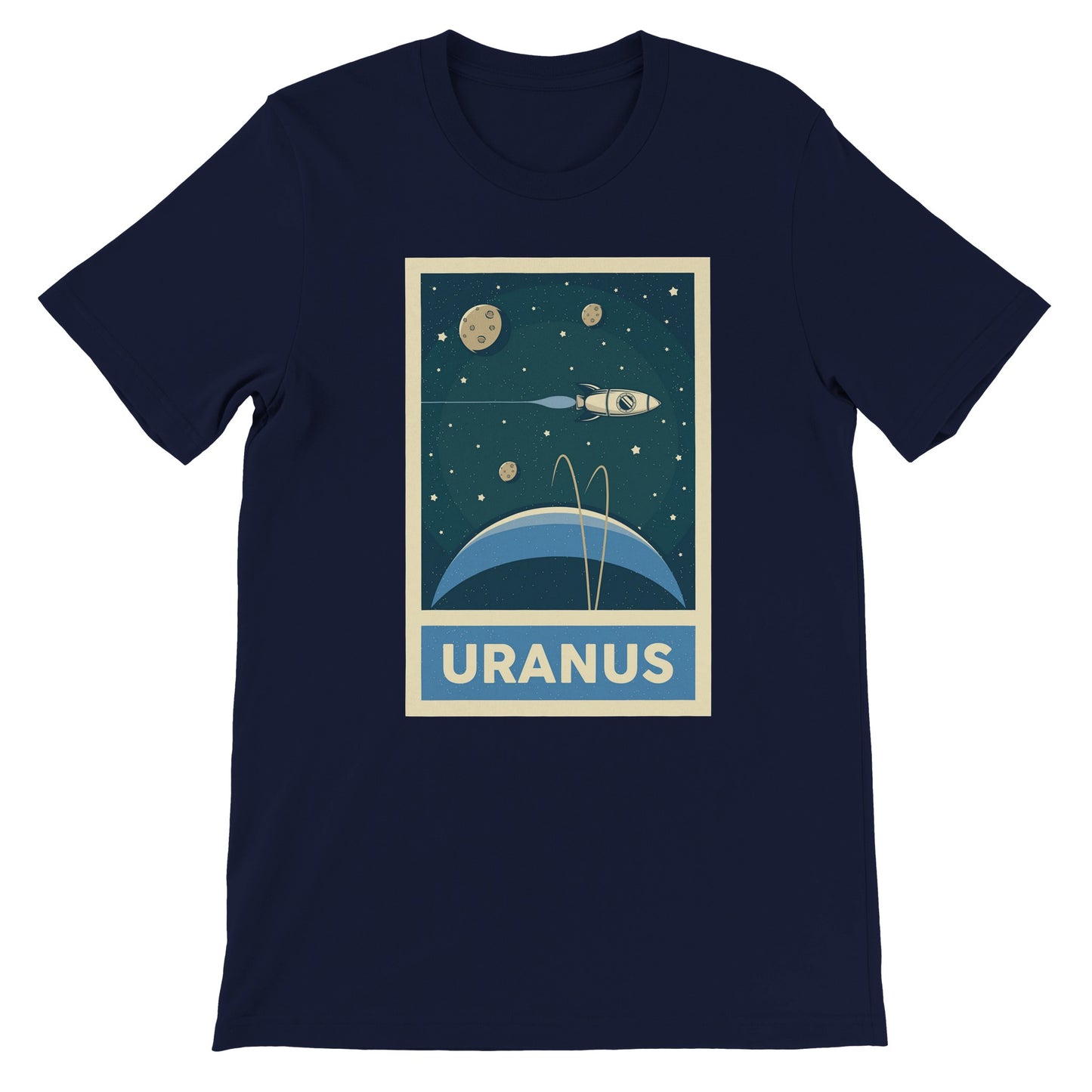 Budget Unisex Crewneck T-shirt/Uranus