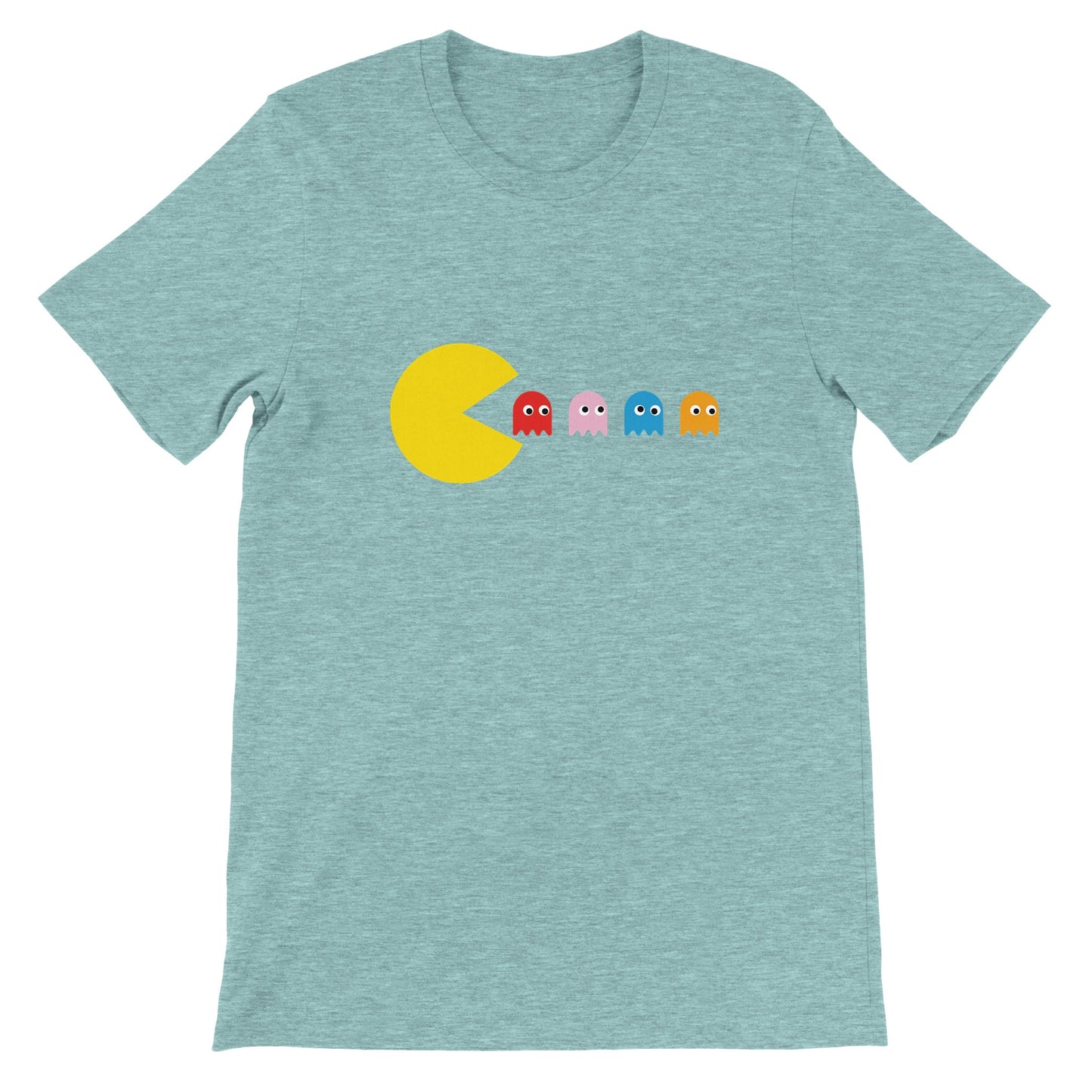 Budget Unisex Crewneck T-shirt/Pac-man-2