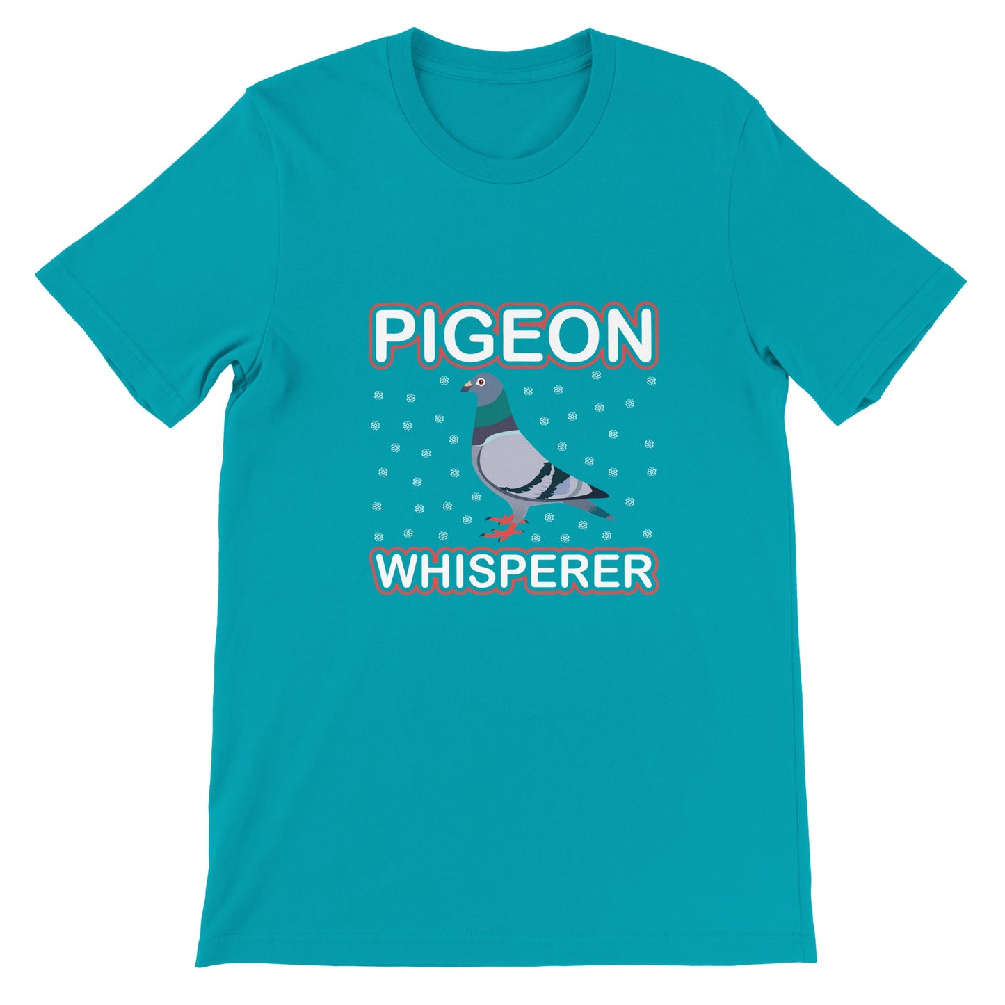 Budget Unisex Crewneck T-shirt/Pigeon-Wishperer