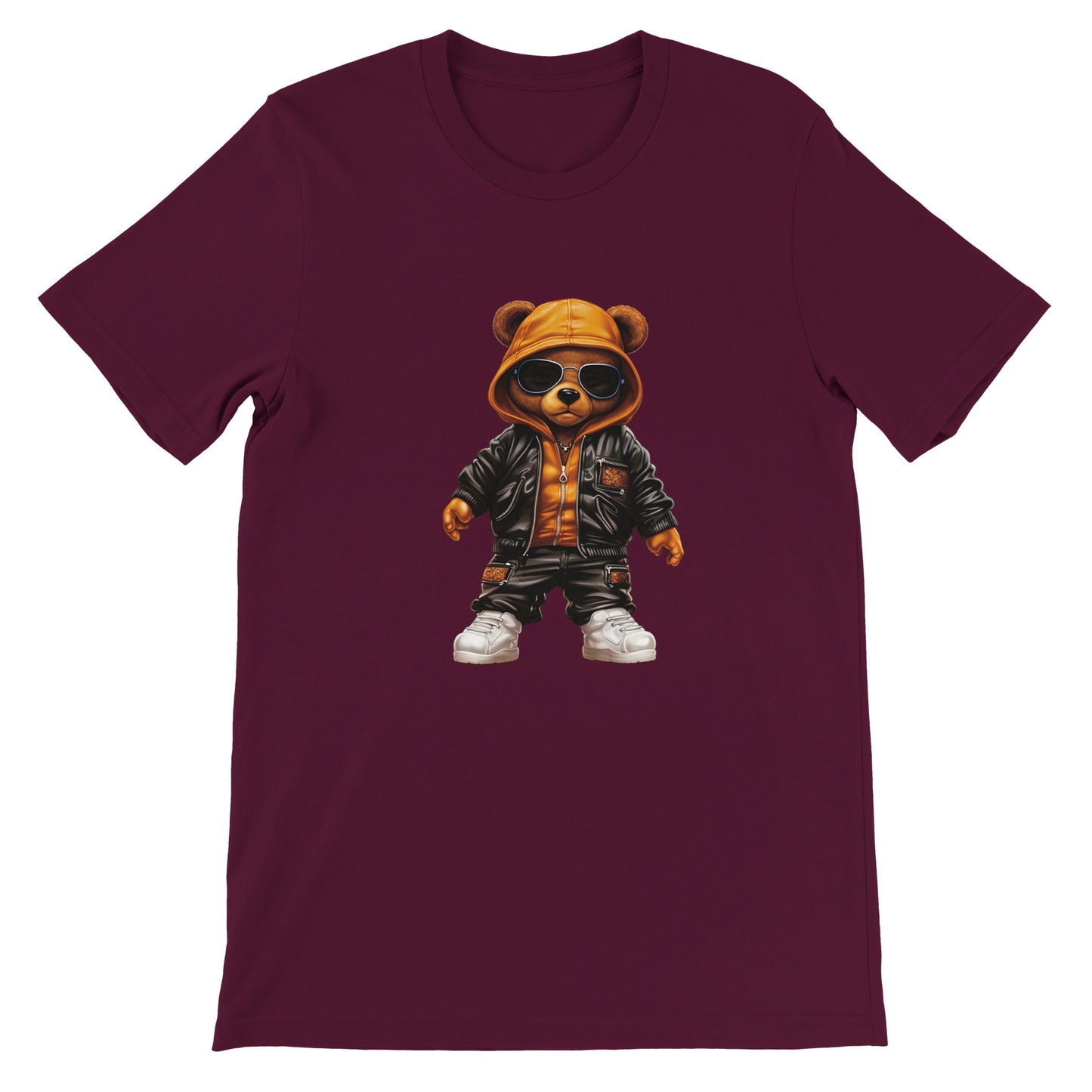 Budget Unisex Crewneck T-shirt/Hip-Hop-Teddy-Bear