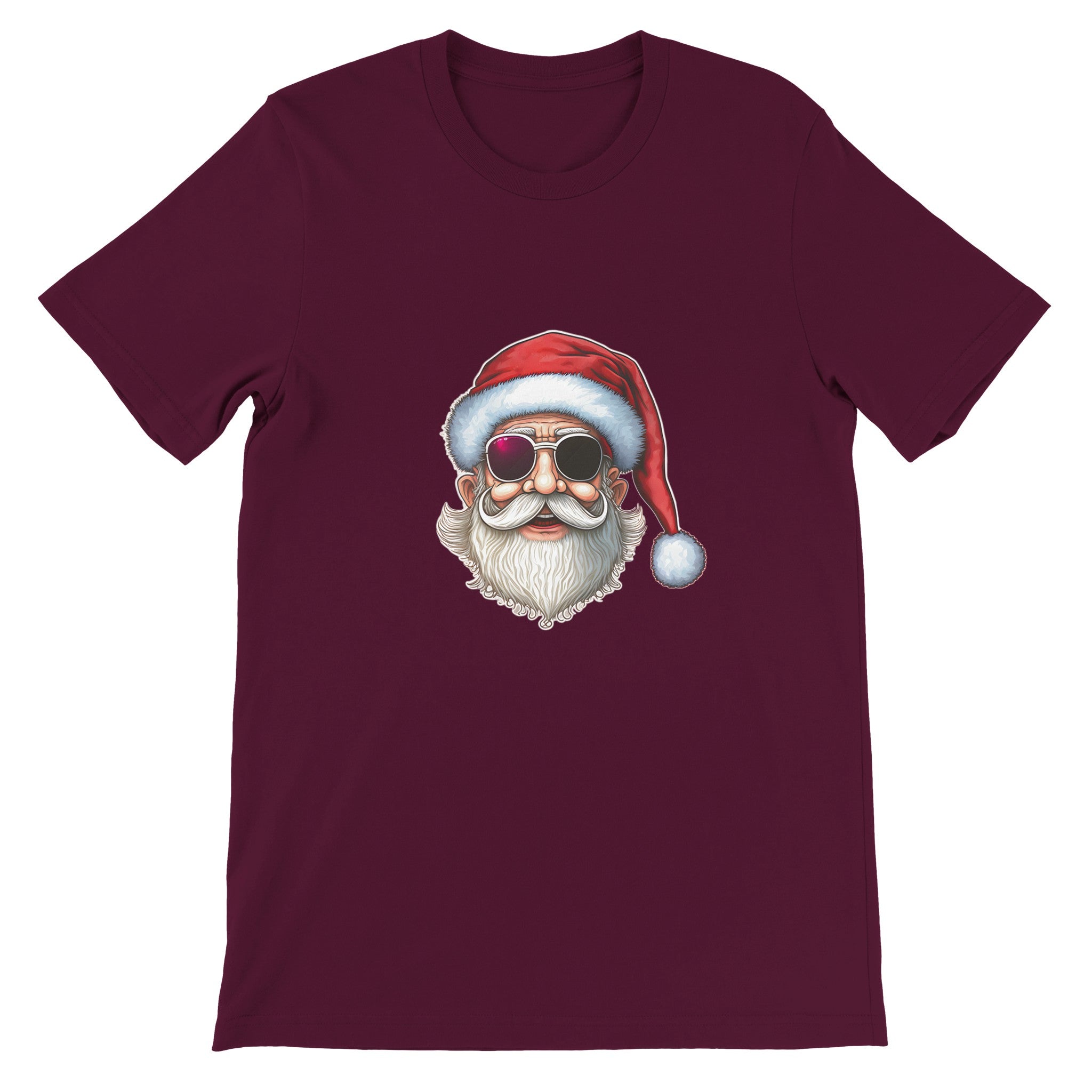 Budget Unisex Crewneck T-shirt/Santa - Enet Images