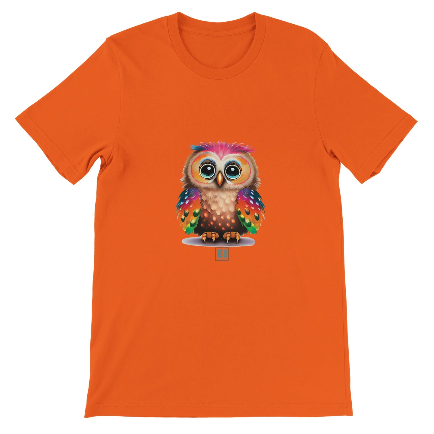 Budget Unisex Crewneck T-shirt/Funny-Baby-Owl