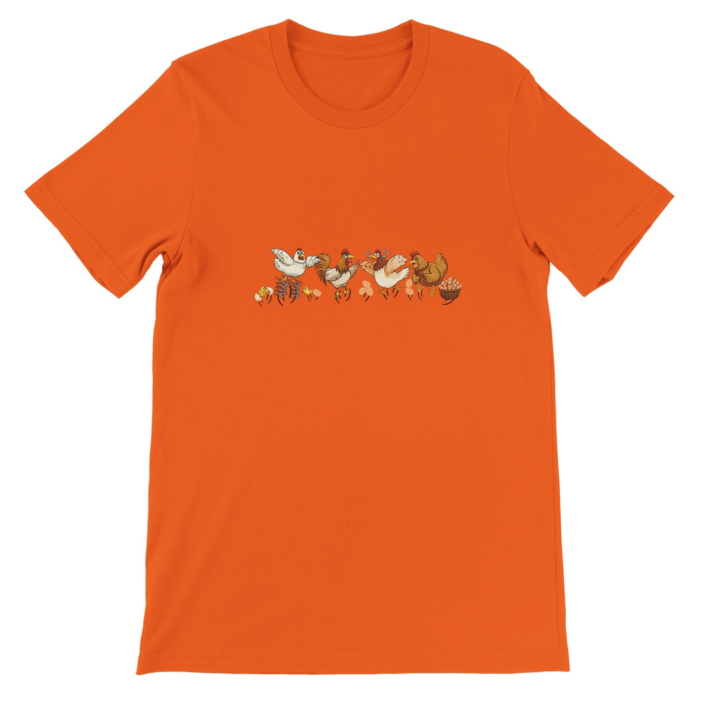 Budget Unisex Crewneck T-shirt/Chicken-Coop