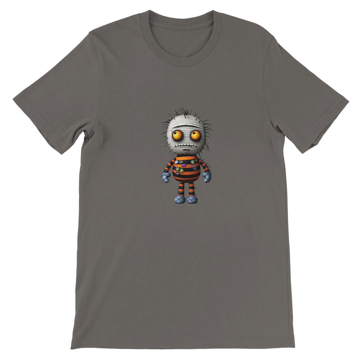 Budget Unisex Crewneck T-shirt/Funny-Spooky-Doll