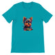 Budget Unisex Crewneck T-shirt/Yorkie-Colorful - Enet Images