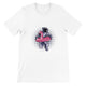 Budget Unisex Crewneck T-shirt/Astronaut-Flamingo - Enet Images