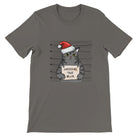 Budget Unisex Crewneck T-shirt/Cat-Christmas Tree-Killer - Enet Images