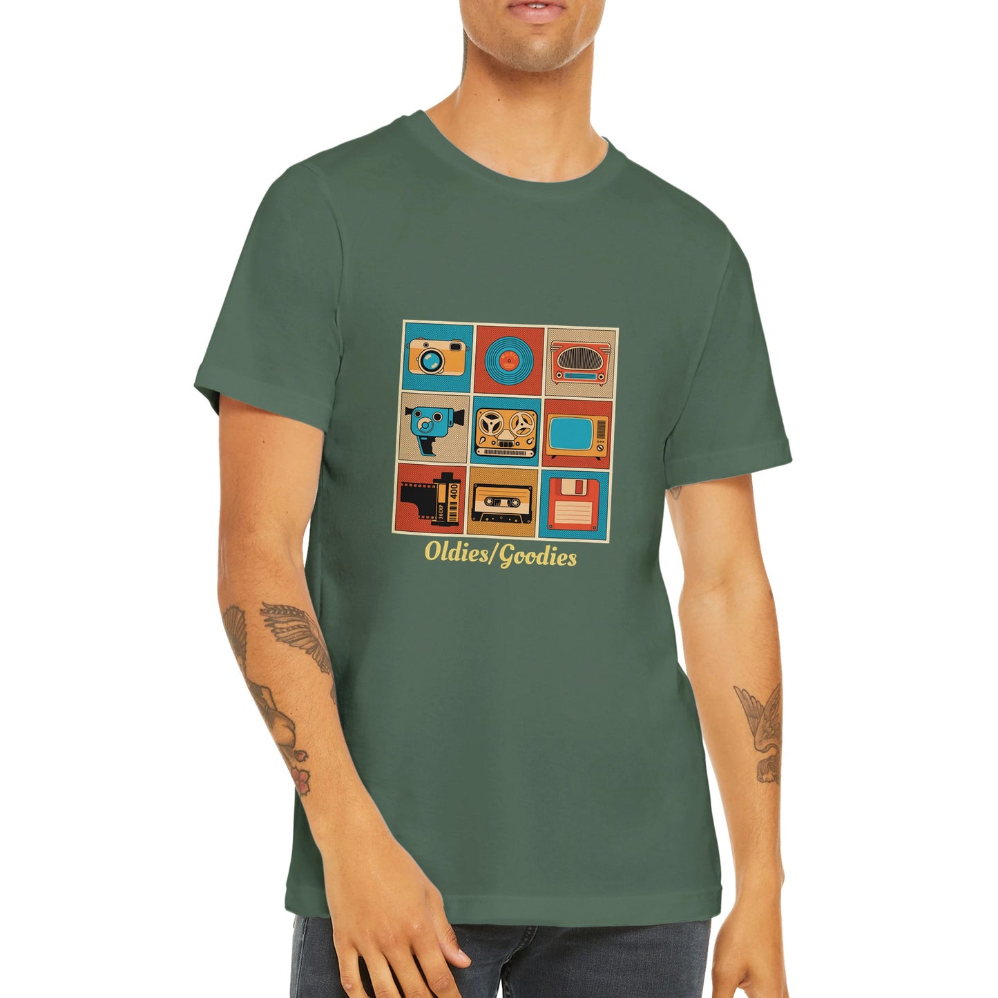 Budget Unisex Crewneck T-shirt/Oldies-But-Goodies