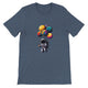 Budget Unisex Crewneck T-shirt/Astronaut-Planets - Enet Images