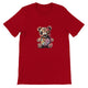 Budget Unisex Crewneck T-shirt/Creepy-Teddy-Bear-Halloween - Enet Images