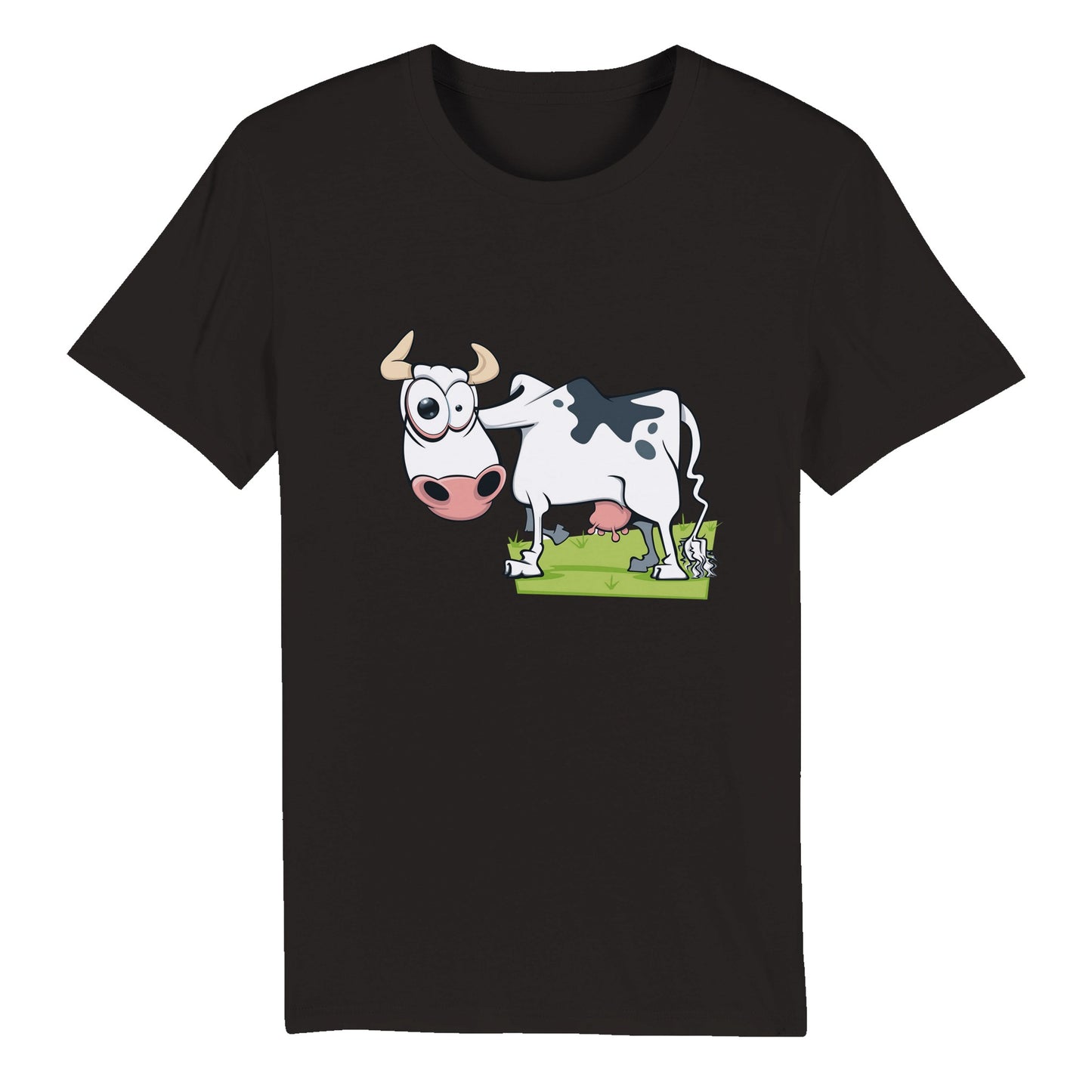 100% Organic Unisex T-shirt/Cow's-Eye