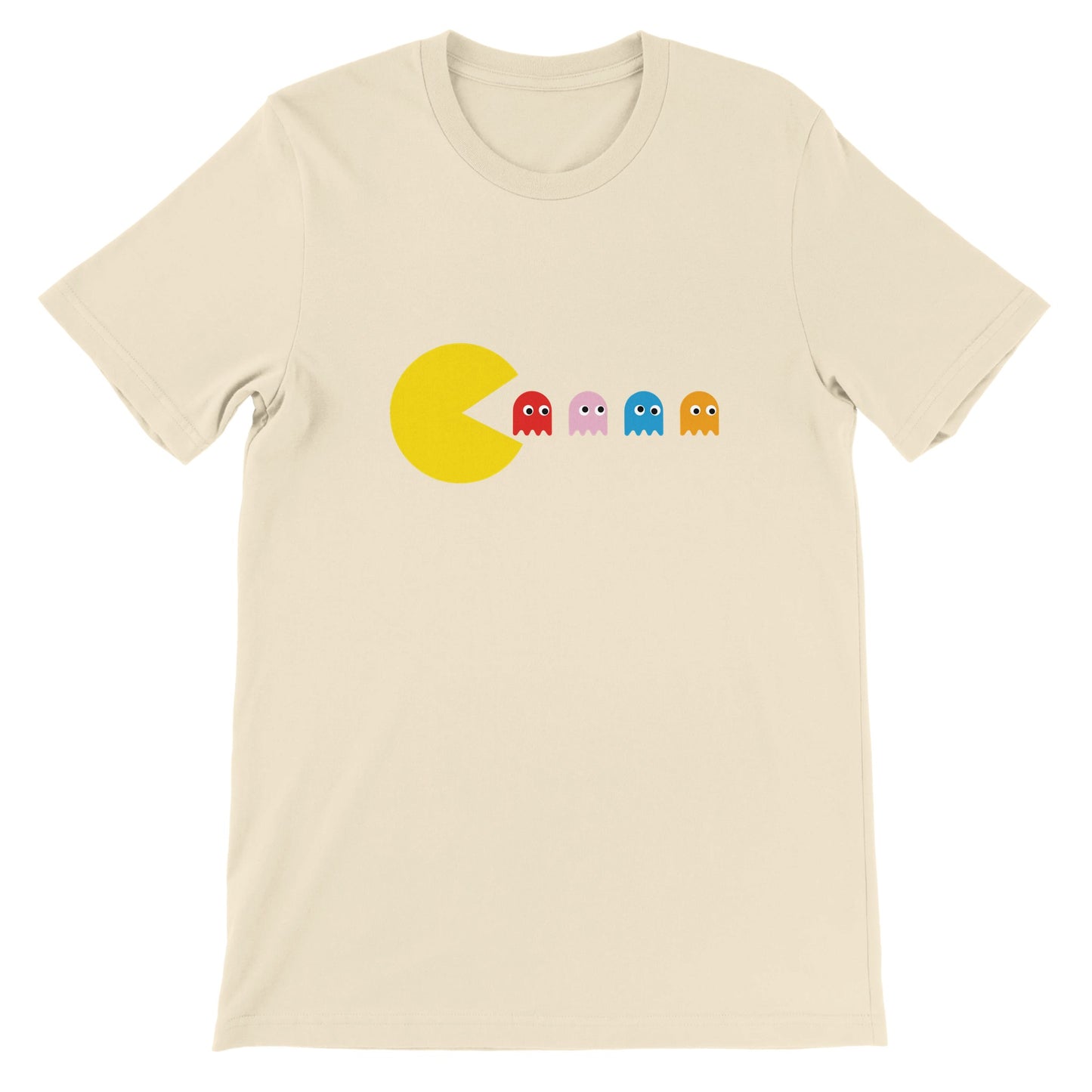 Budget Unisex Crewneck T-shirt/Pac-man-2