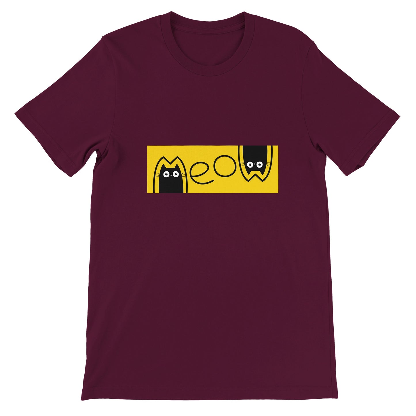 Budget Unisex Crewneck T-shirt/Cat-Meaw