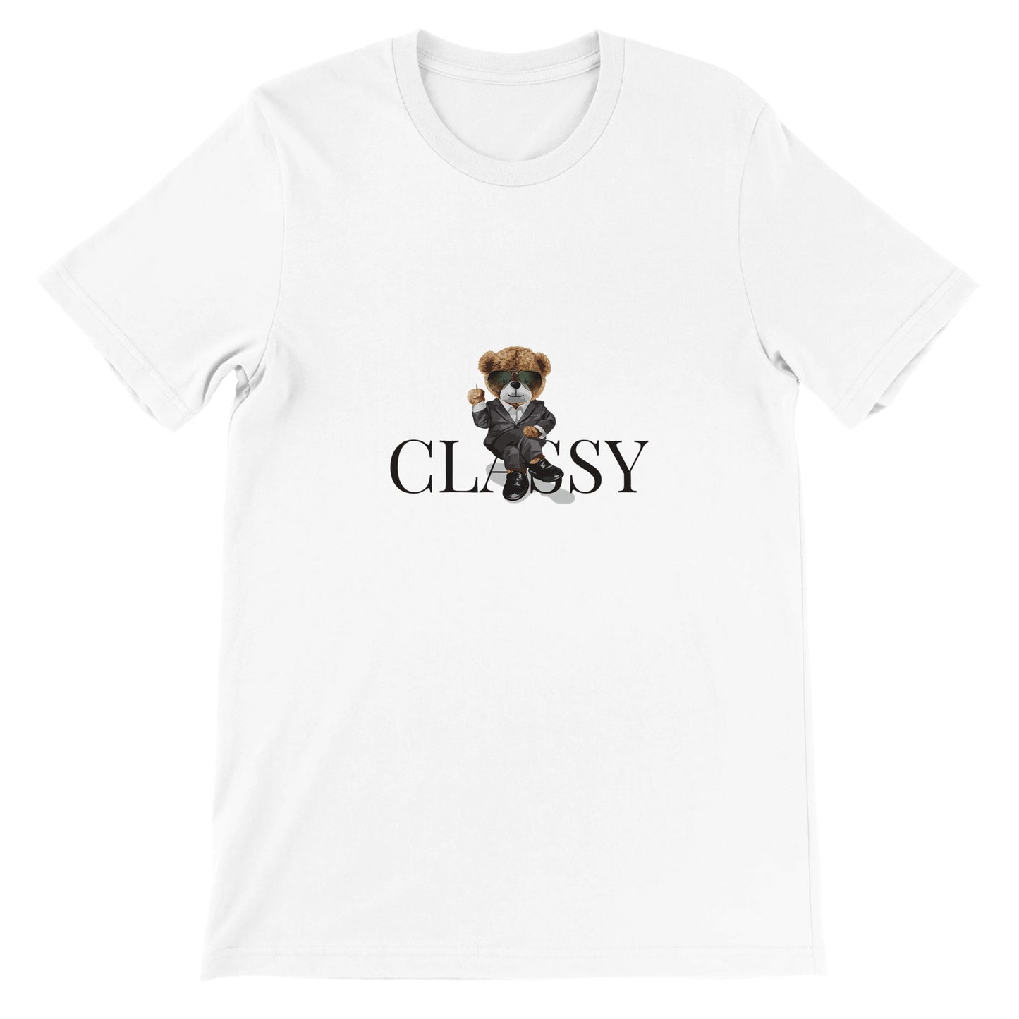 Budget Unisex Crewneck T-shirt/Bear-Classy