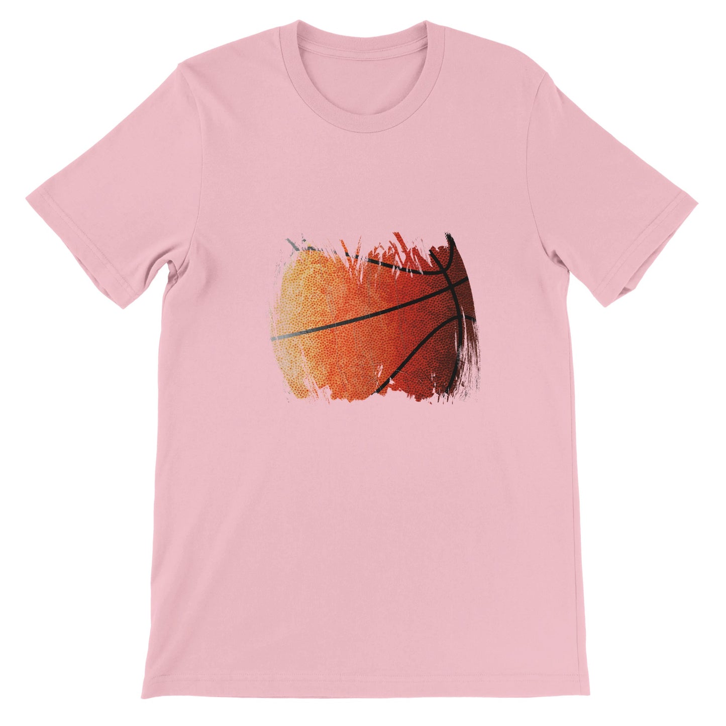 Budget Unisex Crewneck T-shirt/Basketball-Vintage