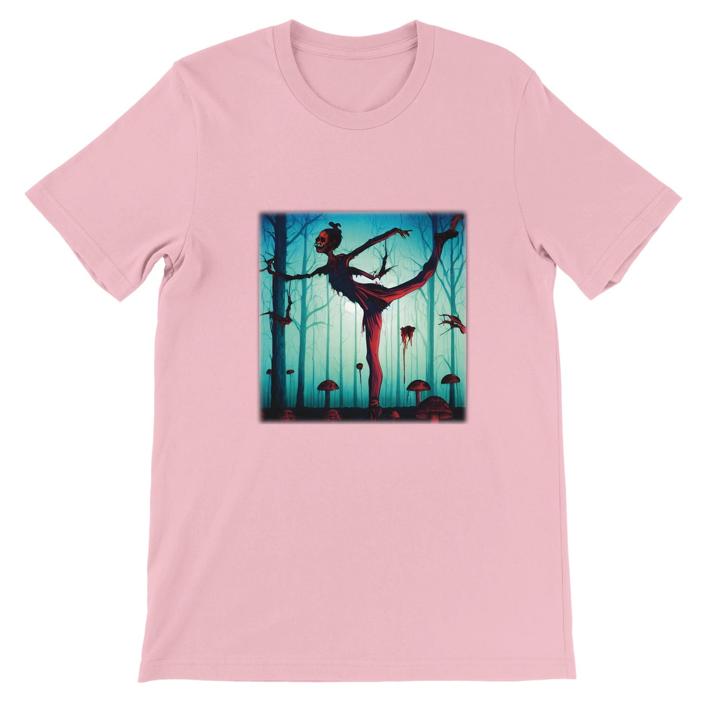 Budget Unisex Crewneck T-shirt/Ballet-Zombie