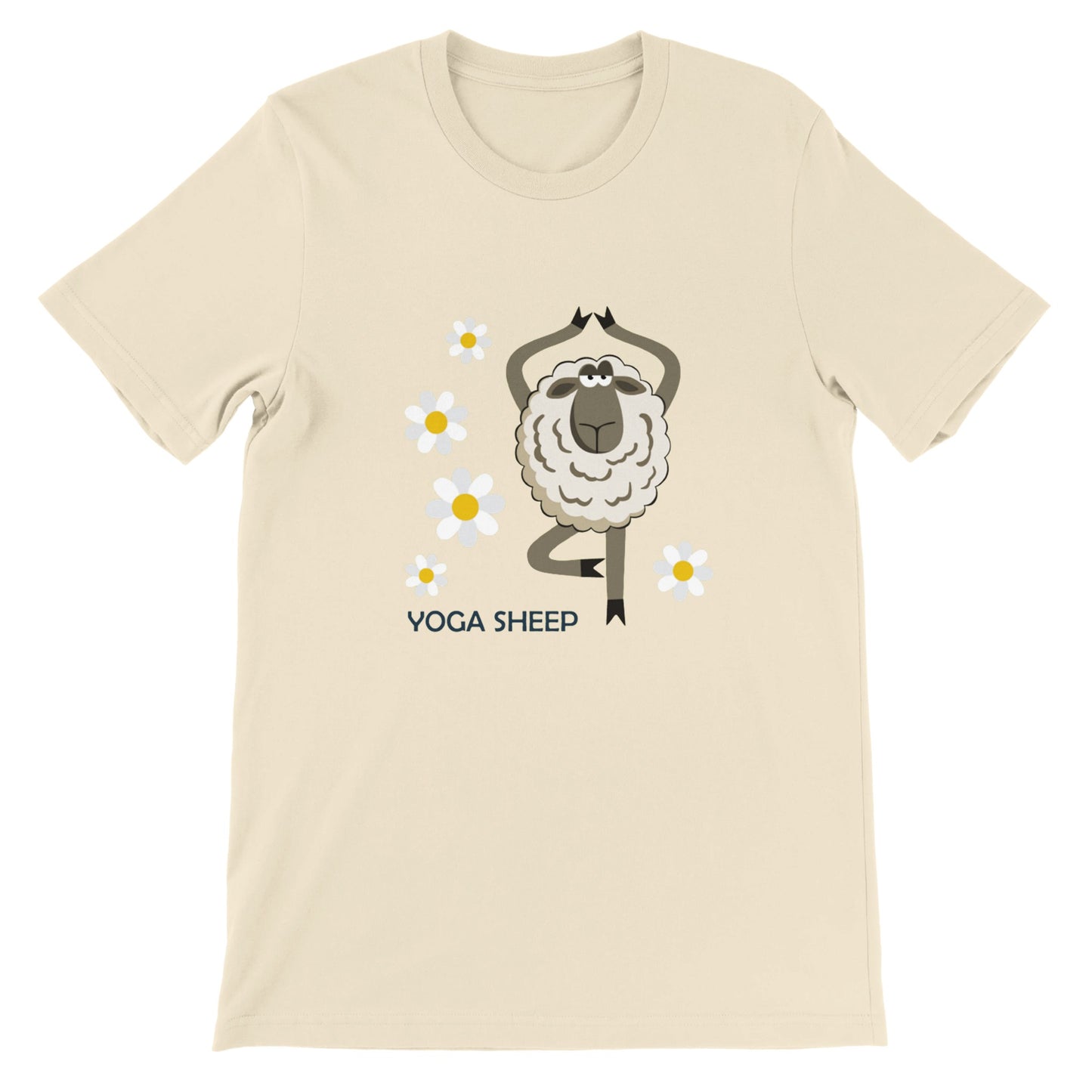 Budget Unisex Crewneck T-shirt/Yoga-Sheep