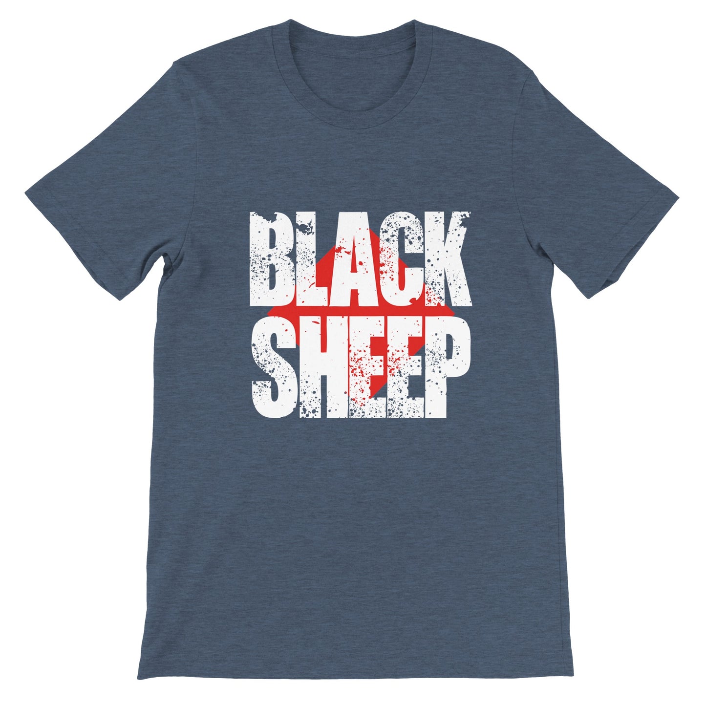 Budget Unisex Crewneck T-shirt/Black-Sheep