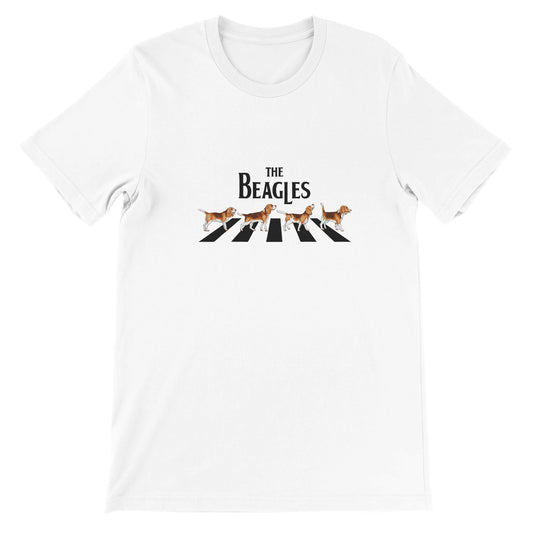 Günstiges Unisex-T-Shirt mit Rundhalsausschnitt/The-Beagles