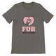 Budget Unisex Crewneck T-shirt/Fur-Ever-Friends - Enet Images