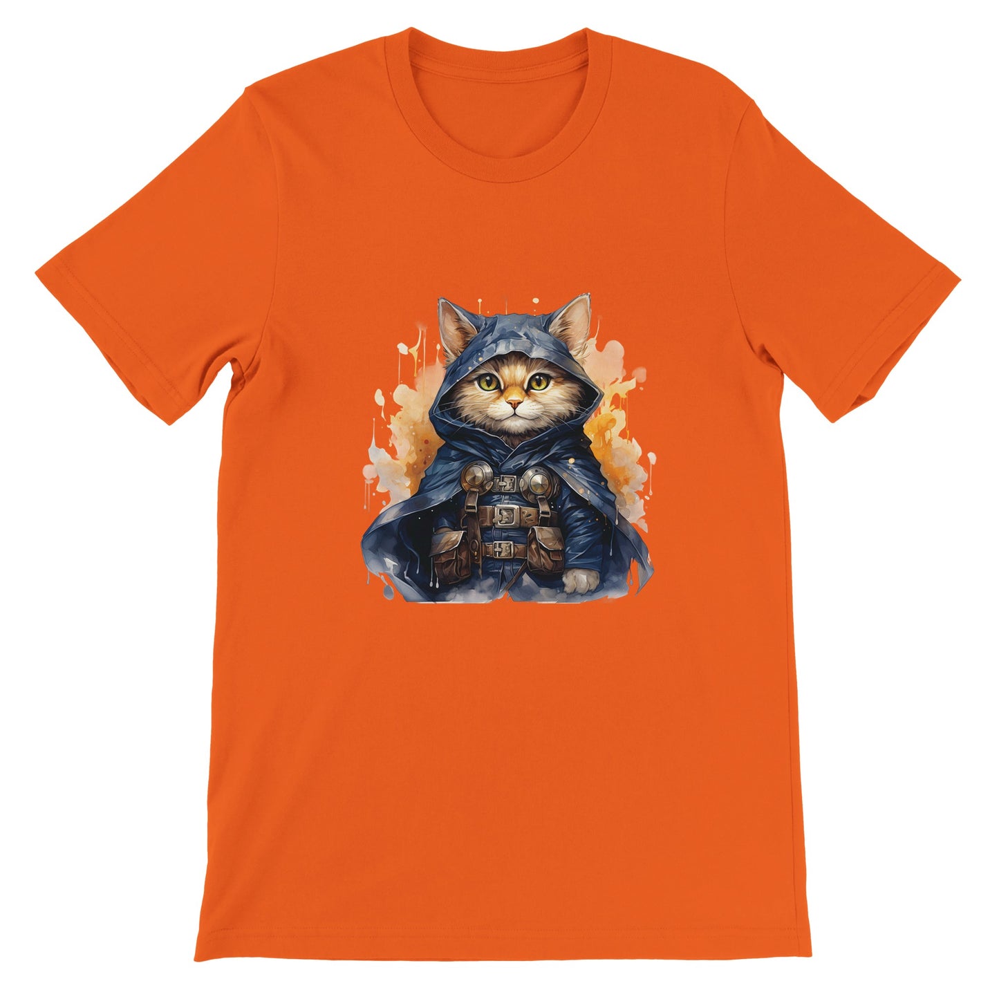 Budget Unisex Crewneck T-shirt/Cat-Crusader