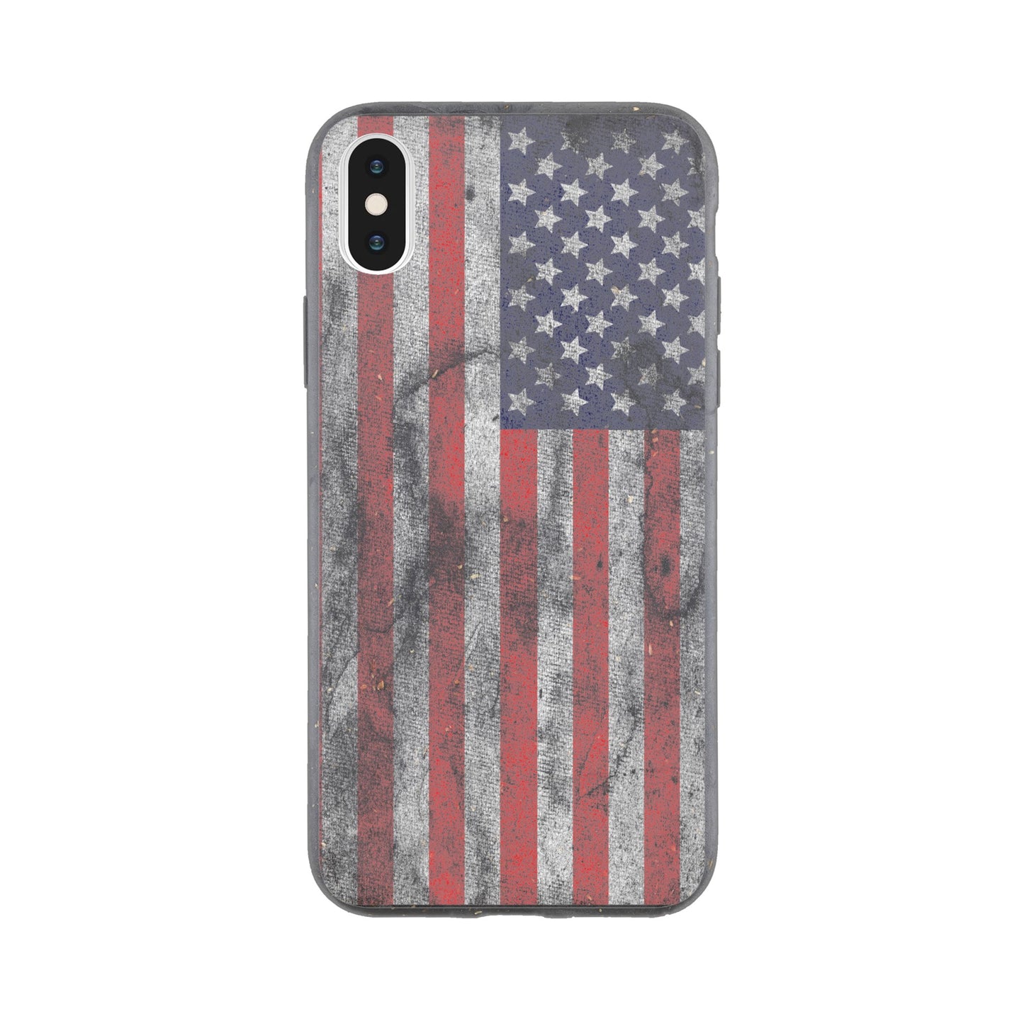 I-Phone Bio case/US-Vintage-Flag