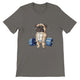 Budget Unisex Crewneck T-shirt/Pug-Weightlifting - Enet Images