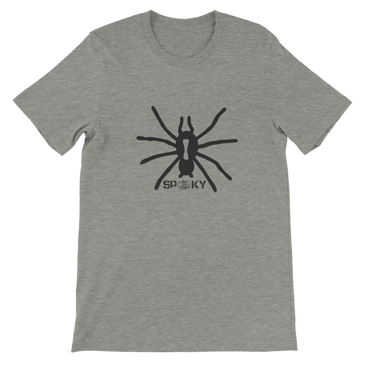 Budget Unisex Crewneck T-Shirt/Gruselige Spinne