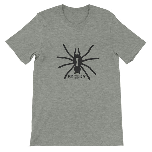 Budget Unisex Crewneck T-shirt/Spooky-Spider
