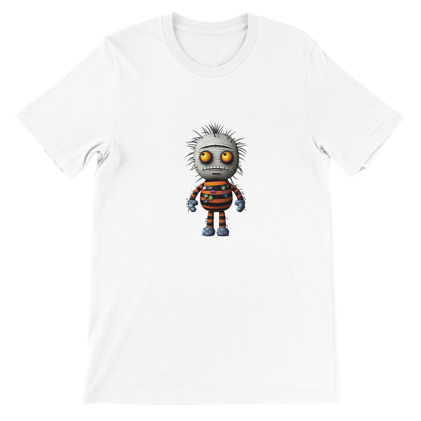 Budget Unisex Crewneck T-shirt/Funny-Spooky-Doll