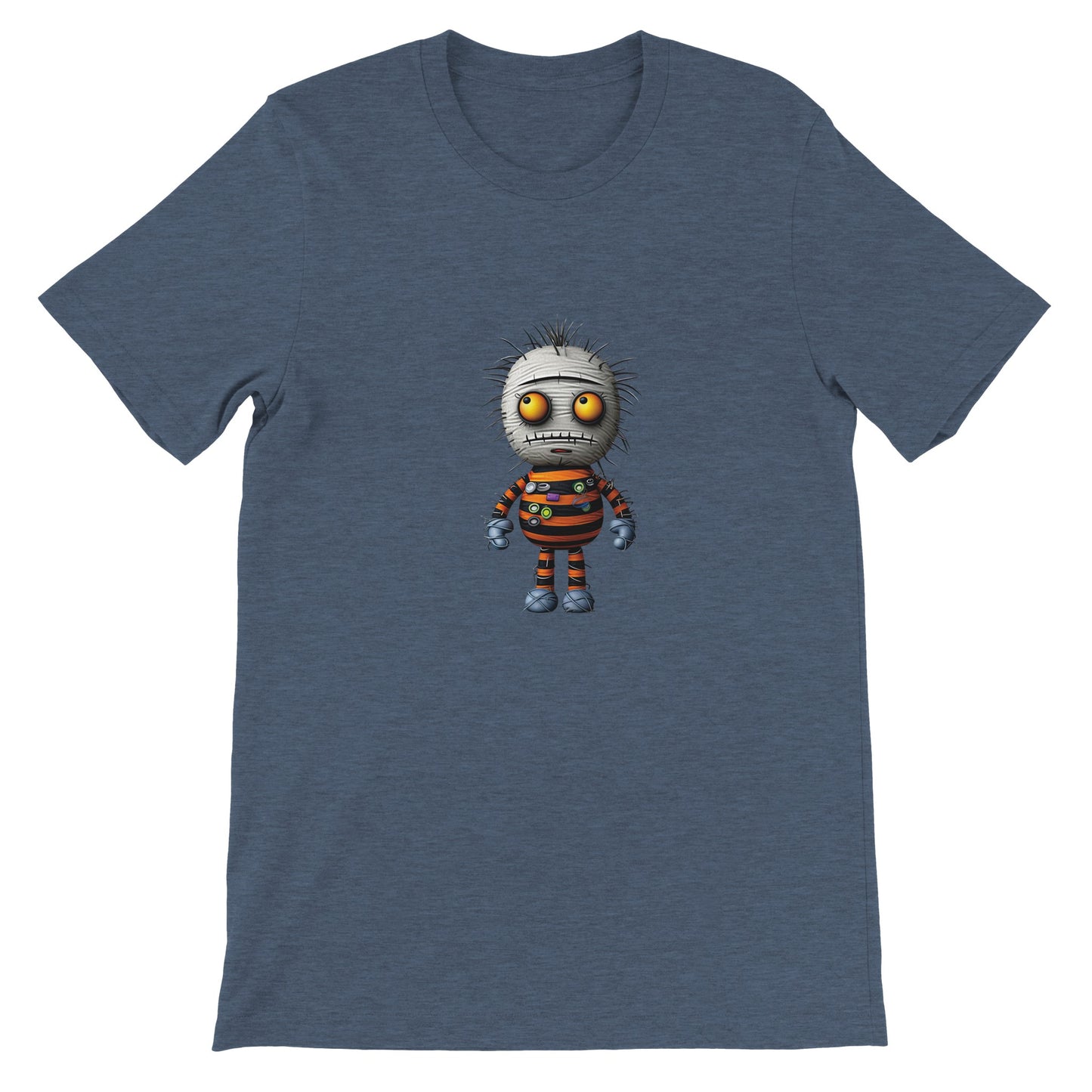 Budget Unisex Crewneck T-shirt/Funny-Spooky-Doll